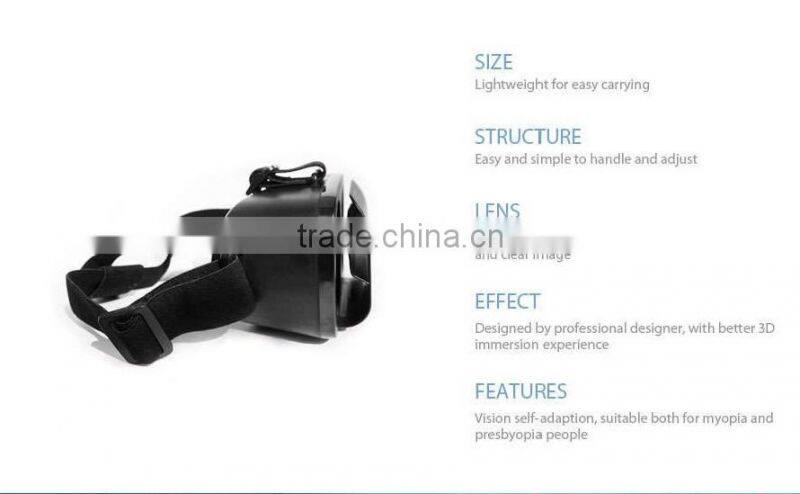 New design patent good quality color cross vr,3d vr glasses,vr shinecon supplier