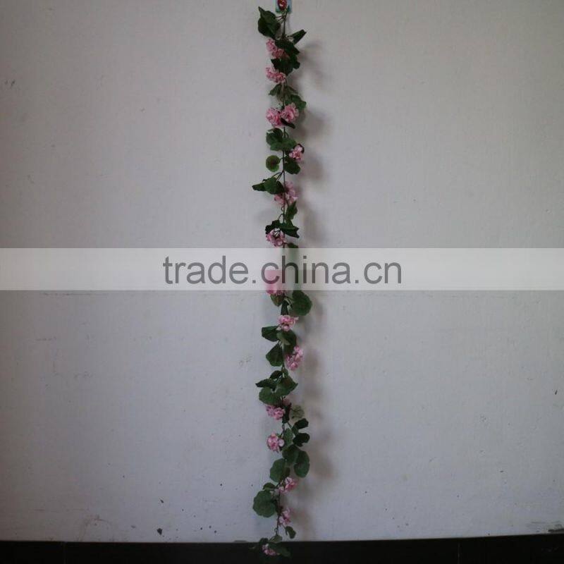 Artificial begonia flower garland silk begonia garland