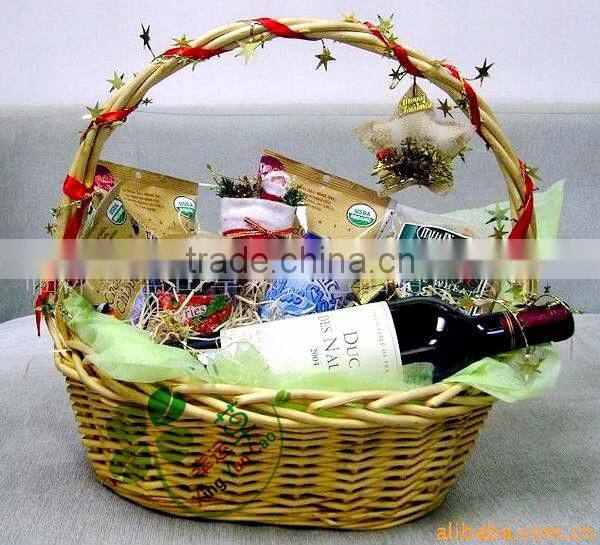 wholesale the newest wicker gift basket