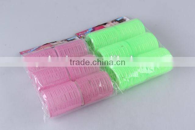 6PC Plastic HAIR ROLLERS/Hair Tools/nylon paster