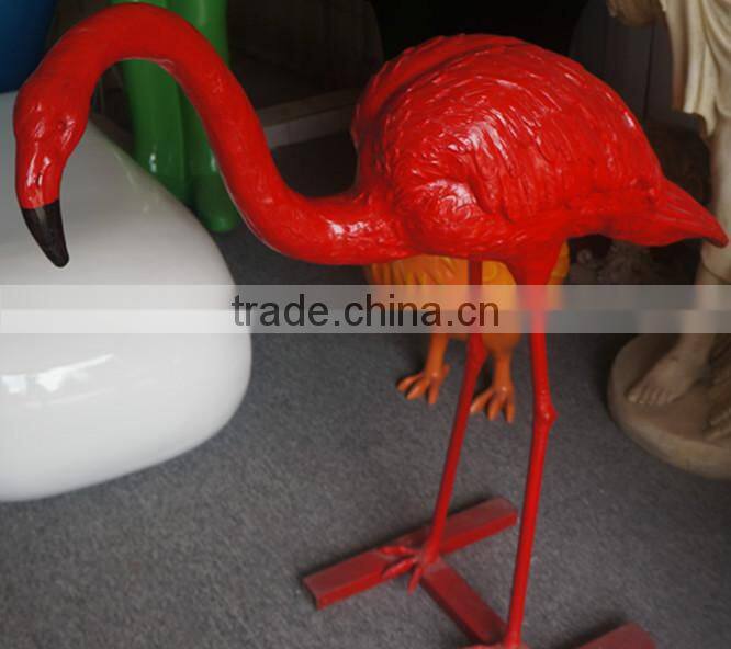 Fiberglass big bird statue decoration