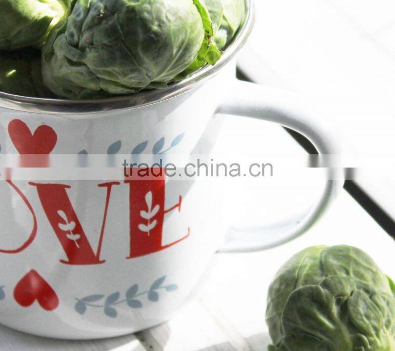 multifunctional metal enamel mug/coffee mug/tea mug
