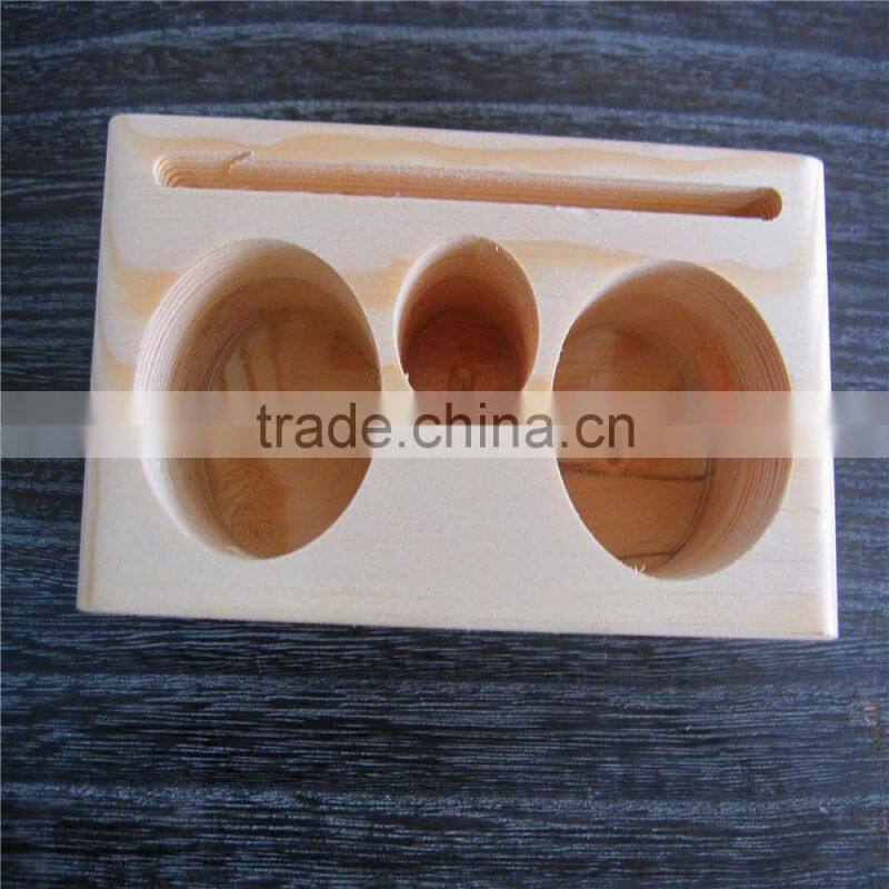 High Quality Wooden Photo Stand Beech Wood Business Cards Holder For Name Cards or Restaurant Manu