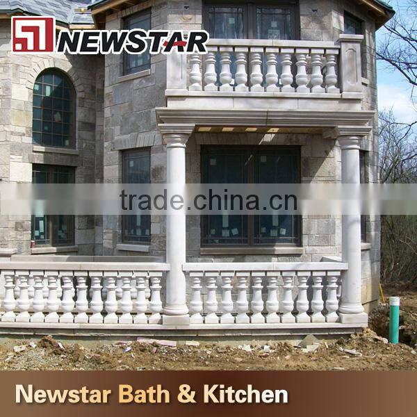 US standard Chinese natural honed sandstone baluster