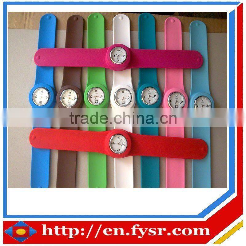 Custom-made silicone jelly watch