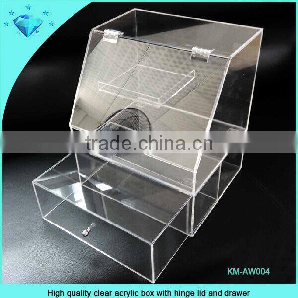 Fashion design acrylic fish shaped fish tank
