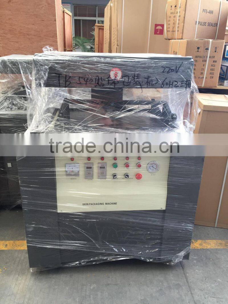 TB-390 High Quality Vacuum Skin Packing Machine For Screw,Bolt,Hardware,Battery