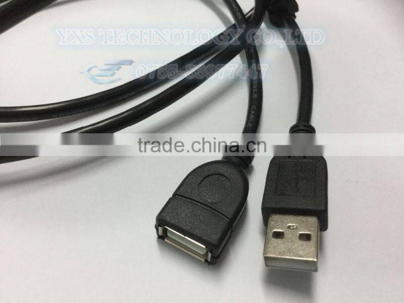 USB 2.0 Cable/USB Extension Line Over 1 Meter/USB Male to Female Copper Core Cable