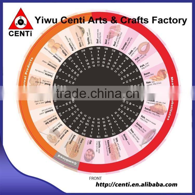 Custom Imprinted Daily Useful Calorie Counter 3 Wheel Calculator