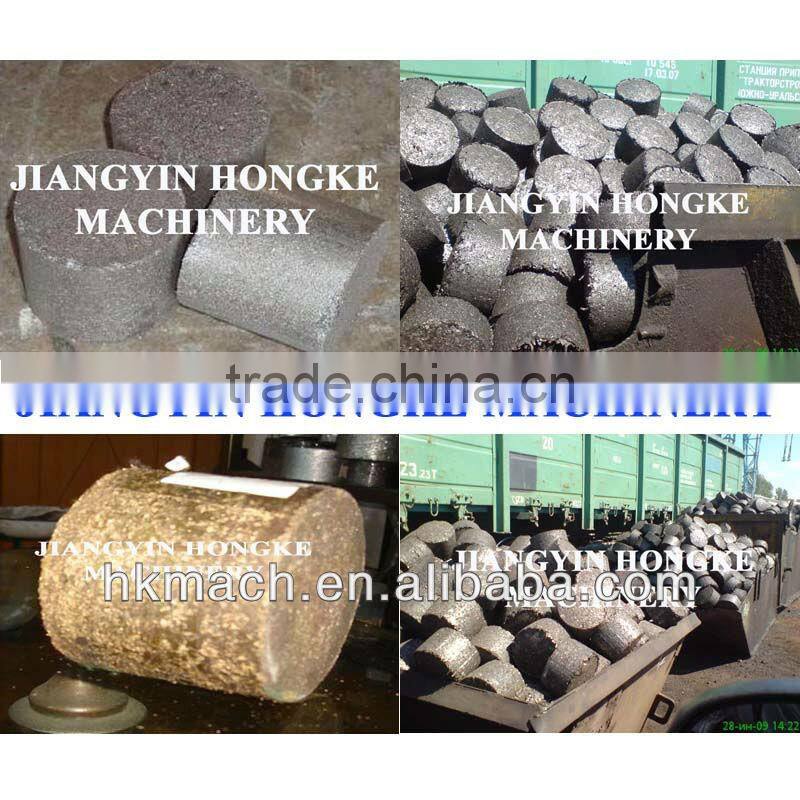 briquetting press for sponge iron chips