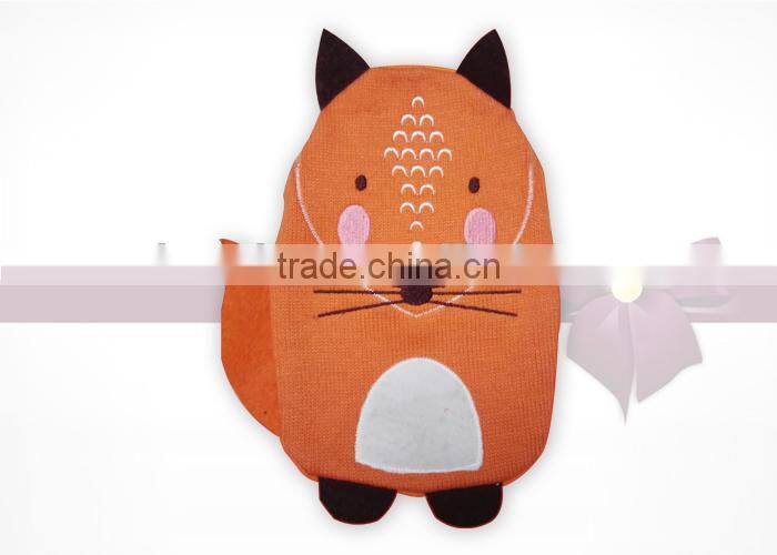 pretty gift jacquard pattern bs hot water bottle knitted cover