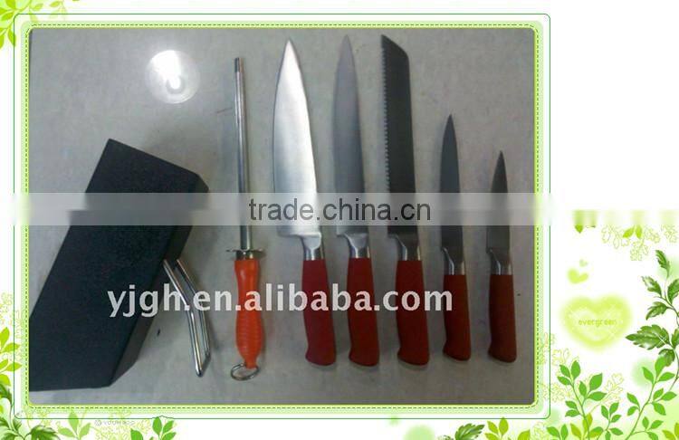 6 pc Kithcen Chef Knife Set Classic Open Stock Cutlery collection