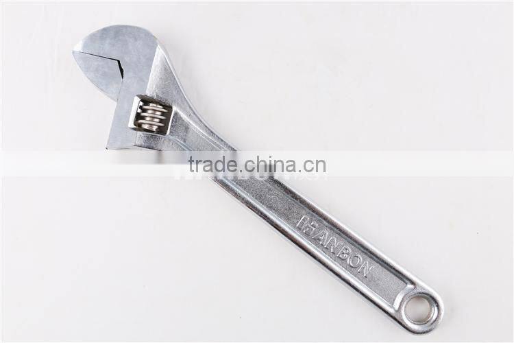 Chrome Plated Adjustable Wrench/Spanner