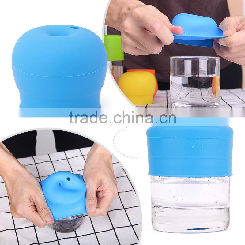 Rubber Silicone Cup Cover Food Grade Silicone Coffee Mug Cup Lids