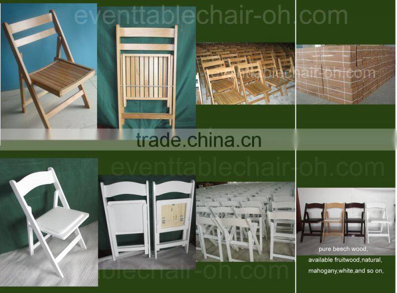high quality new style wood folding garden chair for outdoor chair