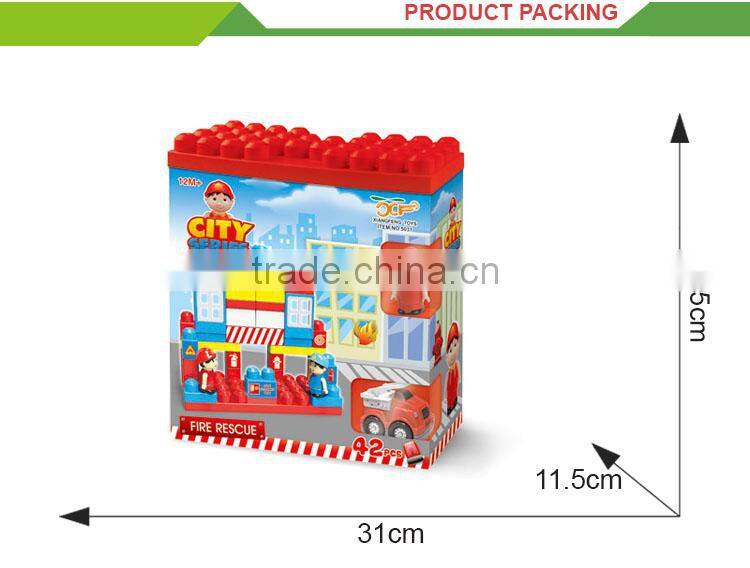 42 Pcs Wholesale toy diy interlocking children's building blocks