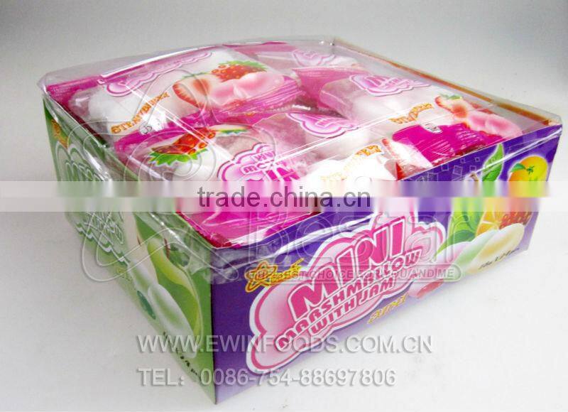 Delicious Mini Marshmallow With Fruity Flavor Jam