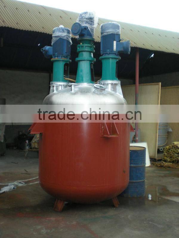 Three Head Multifunctional Mixing Tank for Paint/Liquid Detergent/Soap