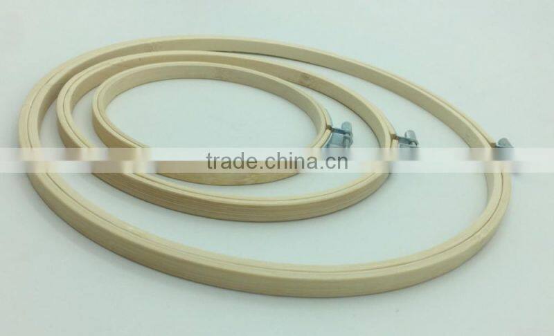 Hot sale round bamboo embroidery hoop made in China