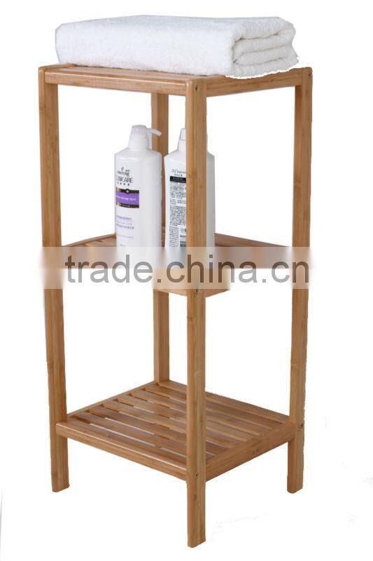 bamboo display shelf