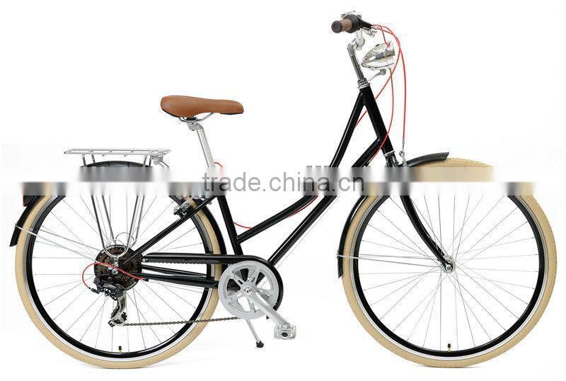 26 Dutch City bike with shimano 7 speed