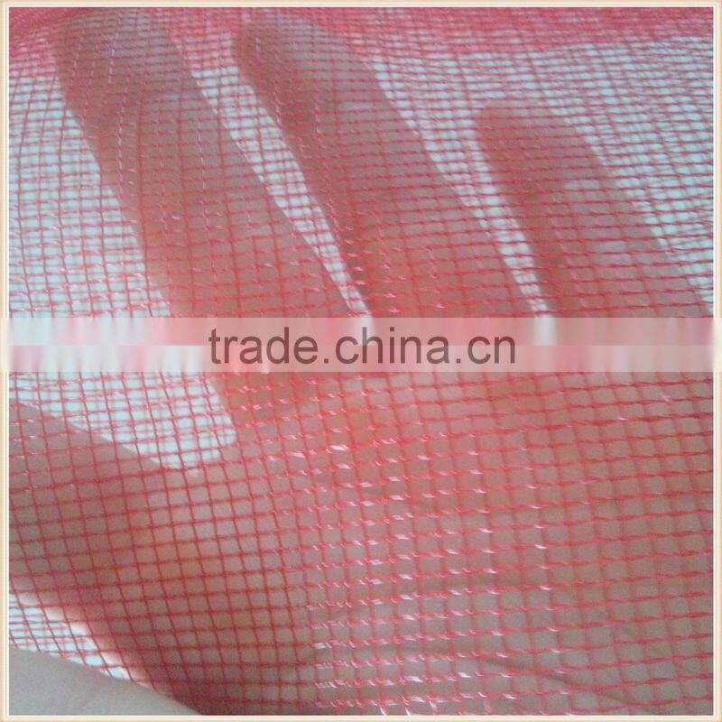 colorful PE mesh bag for vegetable packing