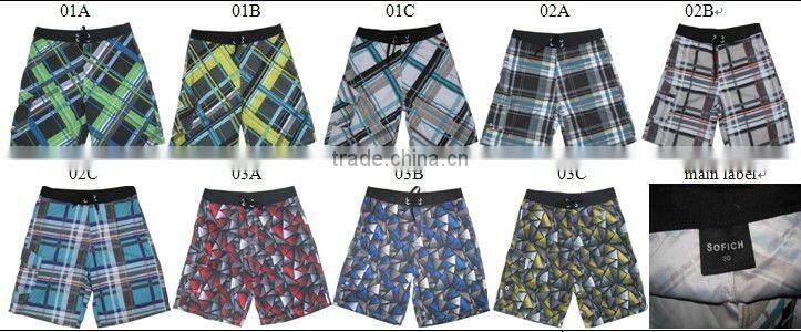 HOT!1208 Men's micro twill beach shorts