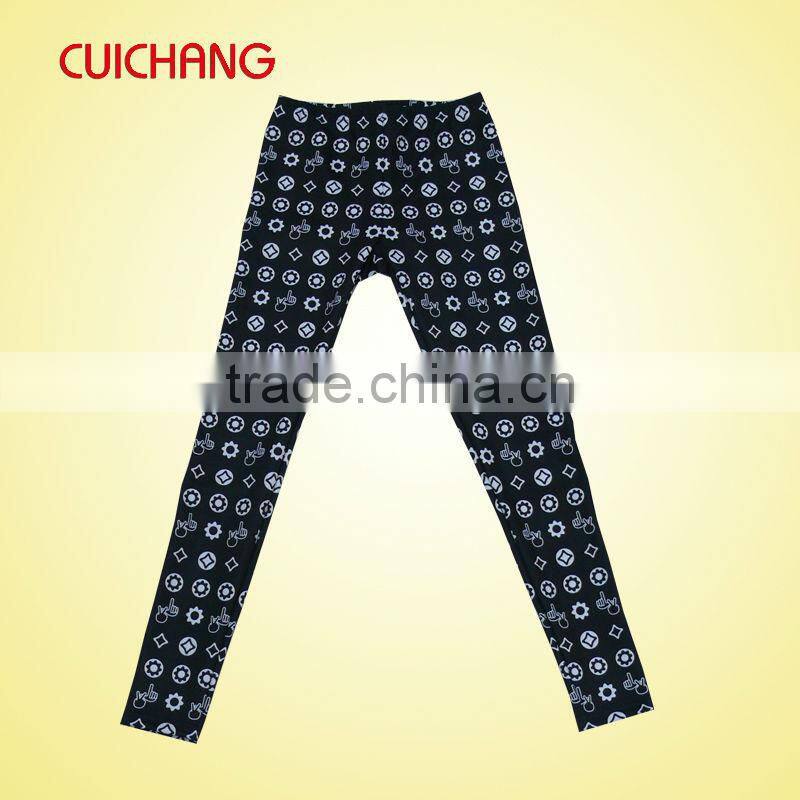 pants, men pants, sweatpants, wholesale polyester heat transfer new design sweatpants WYK-001