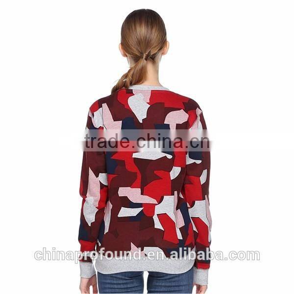 Custom Spring Autumn Season Pullover Sweatshirt Women