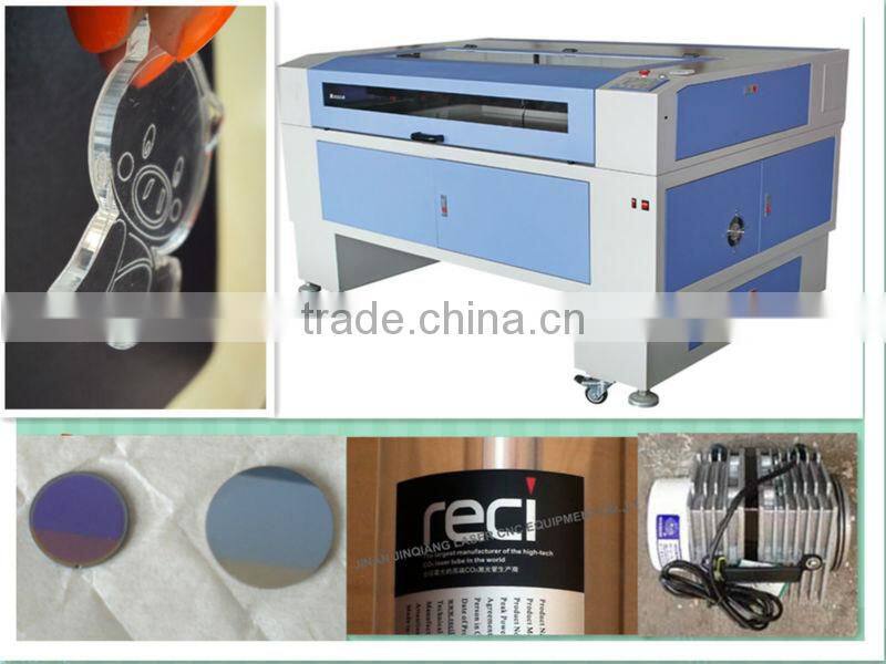 Non metal CNC JQ 1610 Laser Machine with single or double head