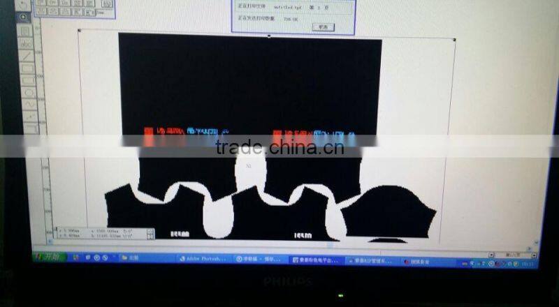 Digital textile printing sublimation heat transfer printing for swimwear