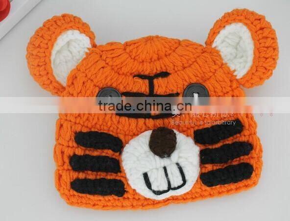 Cat Newborn Baby Boy Girl Kids Crochet Beanie Outfit Set Hat Photo Prop Clothes