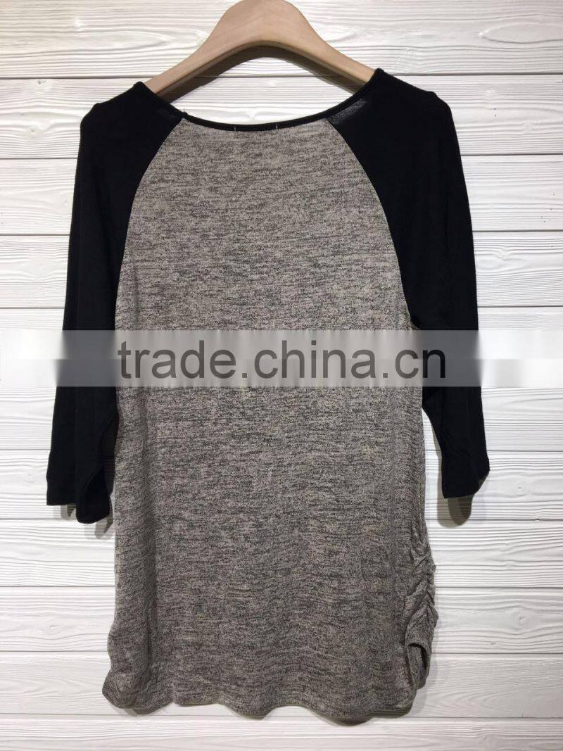 GZY stock new design cotton 2017 blouse women summer