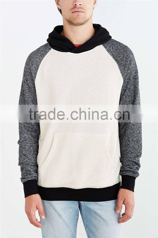 Organic cotton contrast colors hoodie wholesale lightweight hoodie