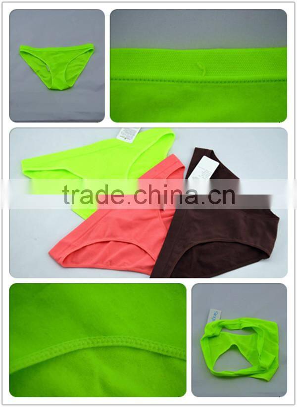 Comfortable seamless girls wearing thongs