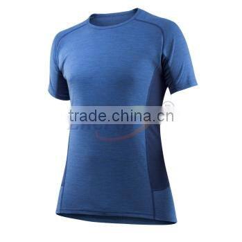 Merino wool short sleeve warm inner wear for men