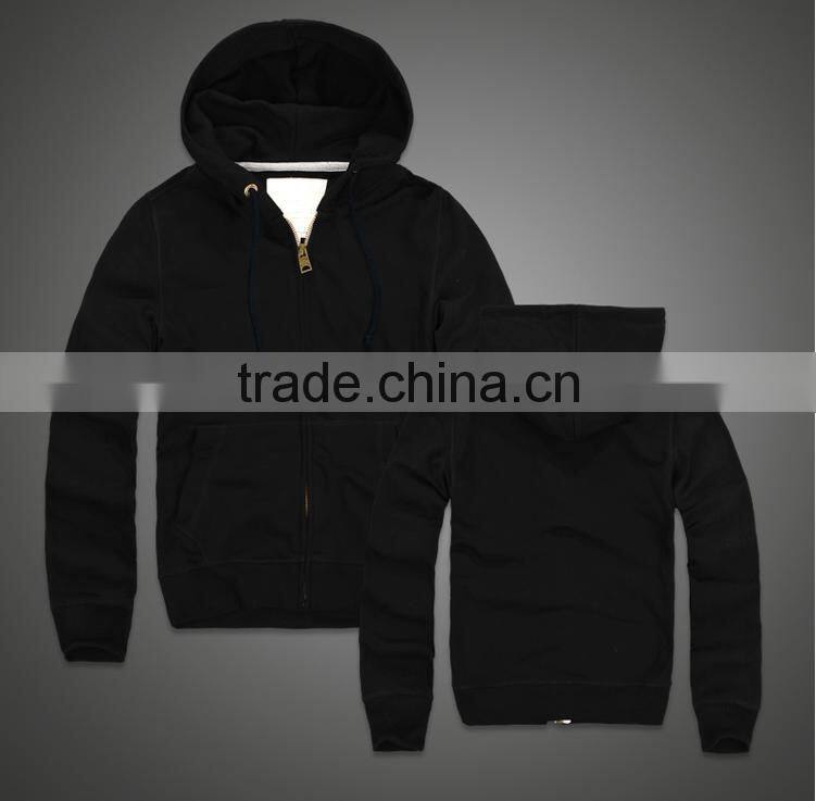 good quality OEM custom wholesale 100% cotton blank pullover hoodies