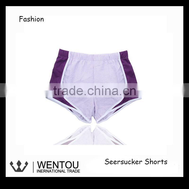 Newest Monogrammed Seersucker Running Shorts