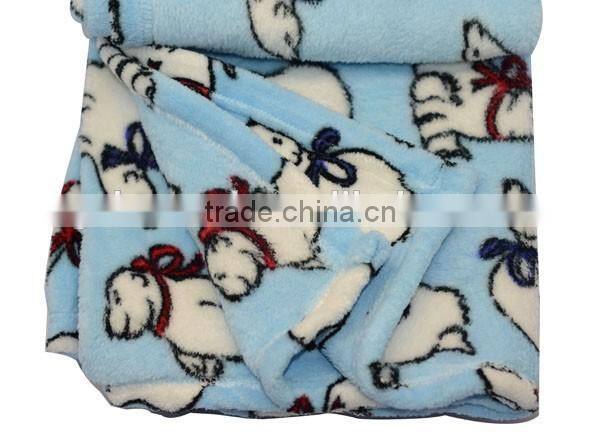 China wholesale animal Printed baby blanket