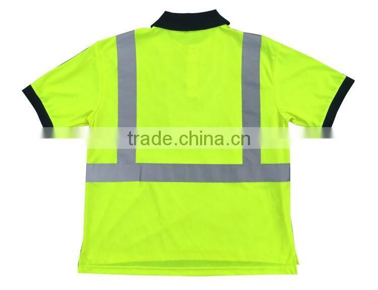 OEM eyesbird heat transfer reflective tape security t shirt uniform polo shirt