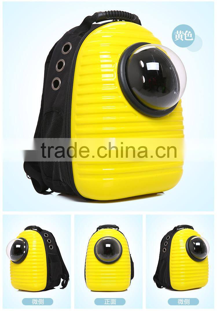 cat carrying bag differnet type with logo color printing pet backpack bag