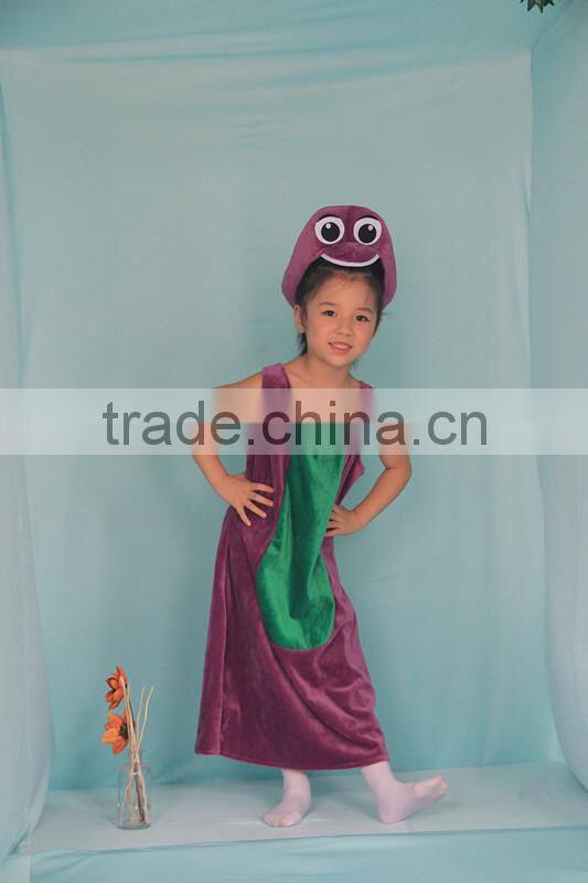 OEM Factory Child Cosplay Purple Olaf Costume