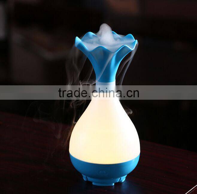New Arrival Mini Jadenet Bottle Ultrasonic Usb Desktop Air Aromatherapy Cool Mist Humidifier With Magic Bottle LED Night Light