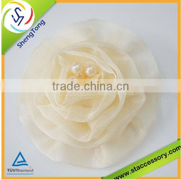 New design wholesale silk flower headband