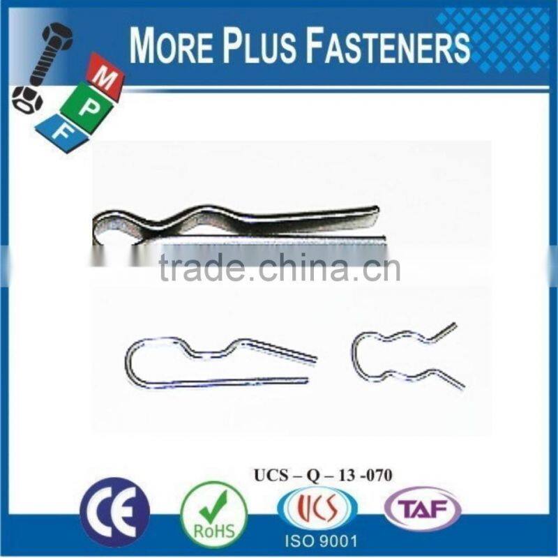 Made In Taiwan Hammer Lock Pin External Hitch Pin Cotter Pin