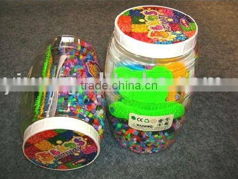 iron plastic beads barrelled perler beads