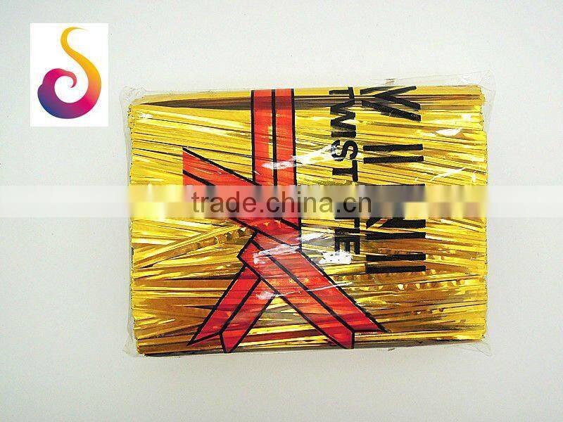 plastic black twist tie