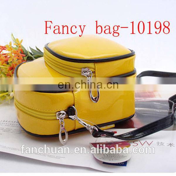 Girls Shiny Colorful Vinyl Aslant Bag