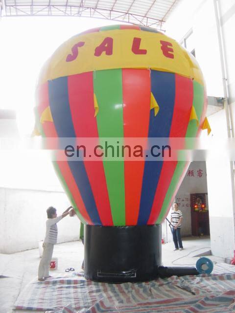 giant stitched inflatable balloon models, rainbow color inflatable balloon models for advertising