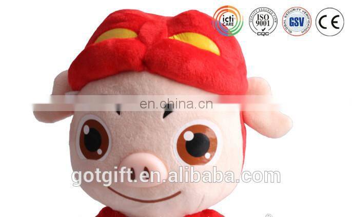 Promotional custom pig plush toy for gift,custom plush toy,plush toy